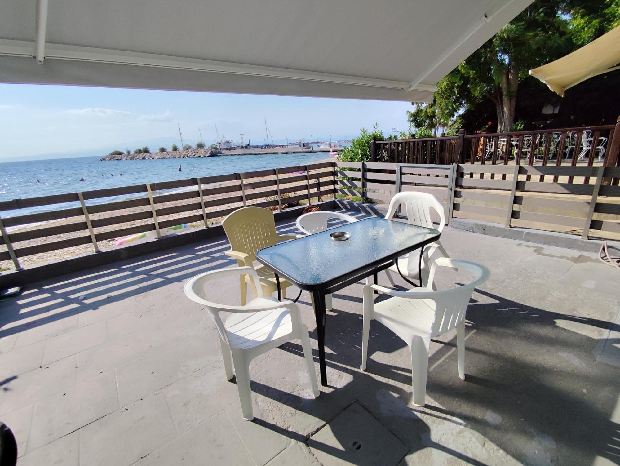 Beachfront Apartment Thassos Skala Kallirakhis Exterior photo